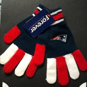 New England patriots gloves
